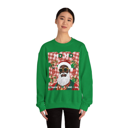 Ho Ho Where's My Last One Crewneck Sweatshirt