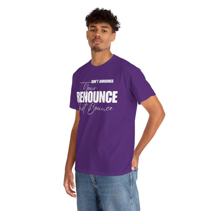 Renounce Unisex Heavy Cotton Tee