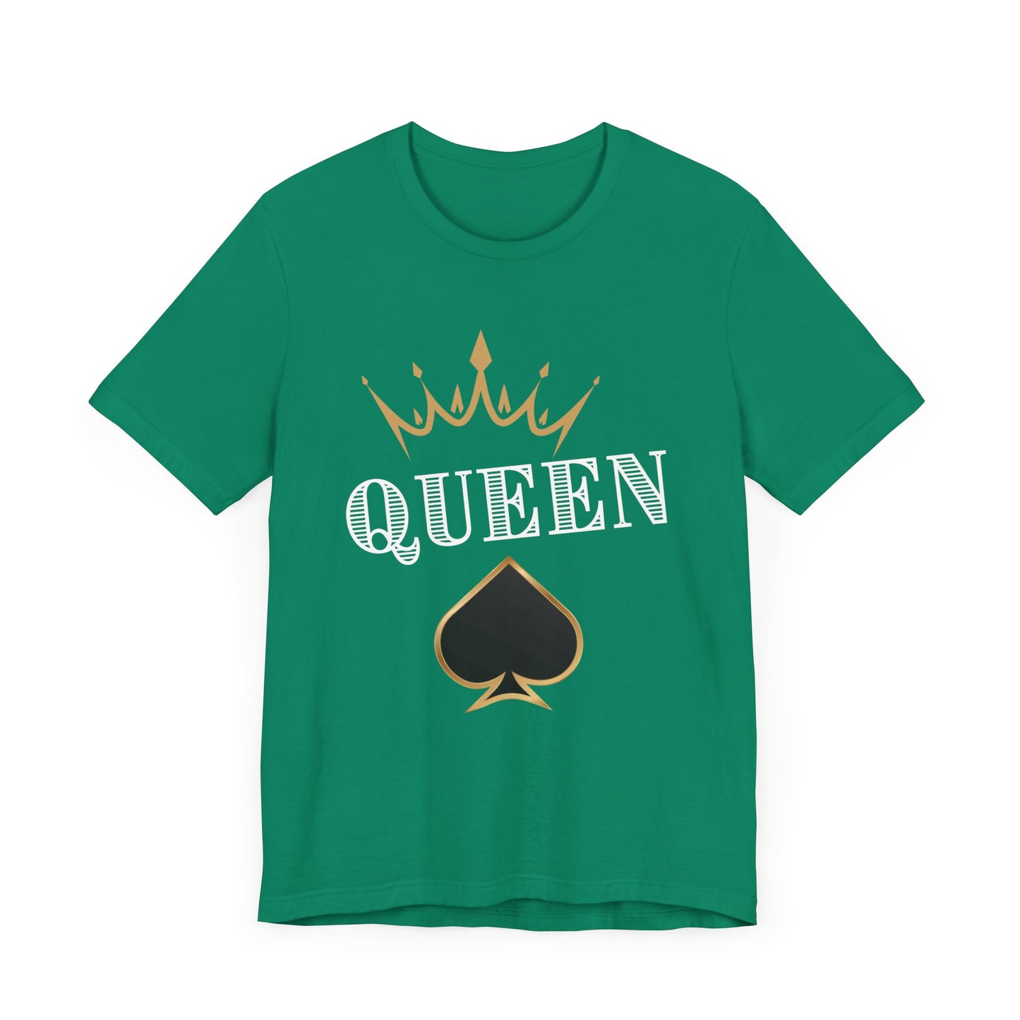 Queen Spades Tee - Unisex Jersey Short Sleeve