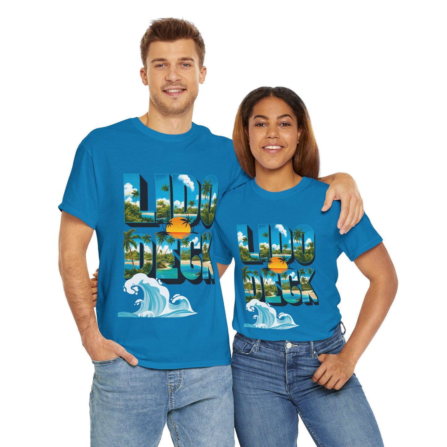 Tropical Beach LIDO DECK Tee