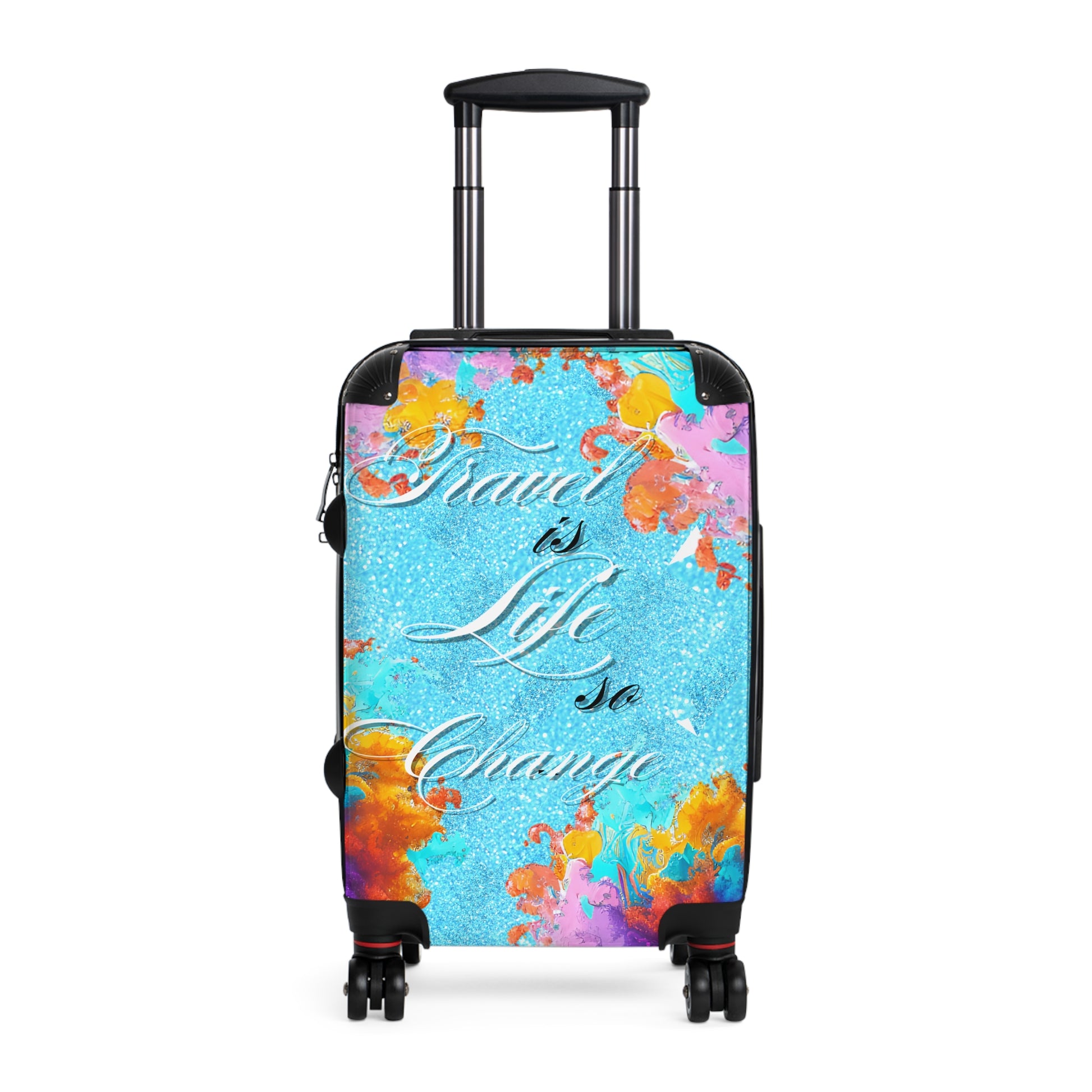 Travel is Life Suitcase-VMA Specialties Boutique