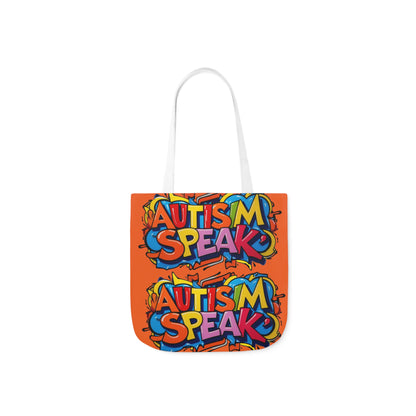 Autism Awareness Canvas Tote Bag,