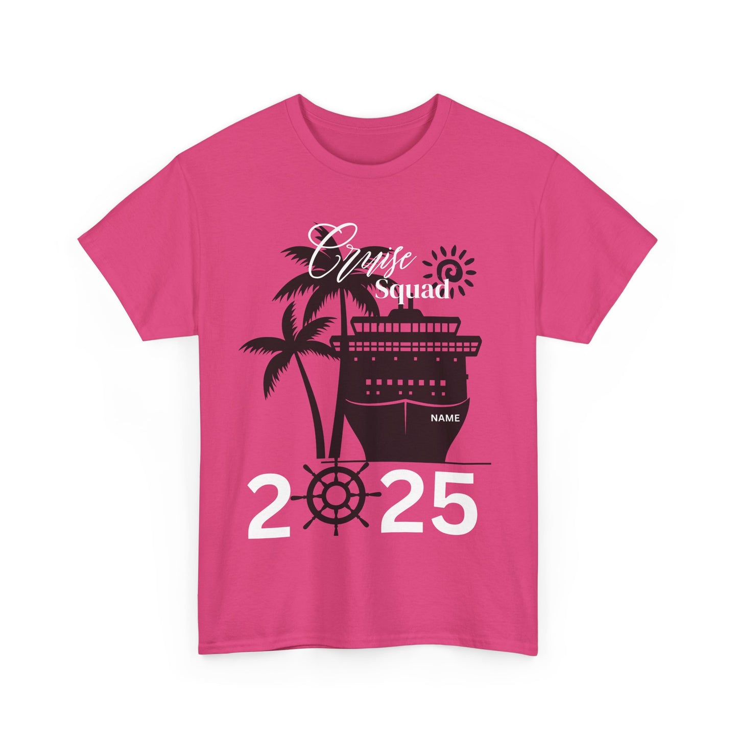 T-Shirt Cruise Squad 2025 Family Friends Girl's Trip Memory Maker
