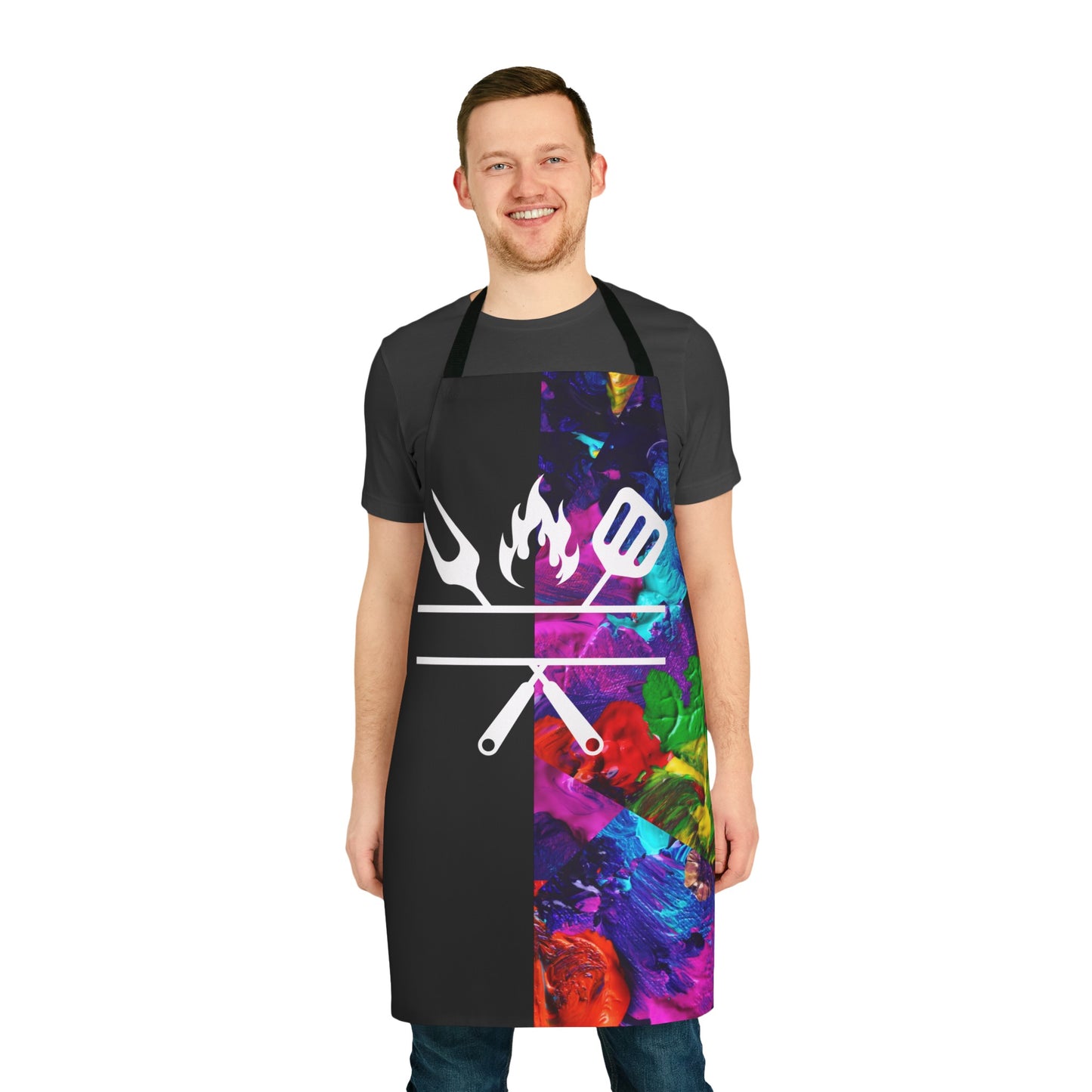 Personalization Multi Grill Apron, 5-Color Straps