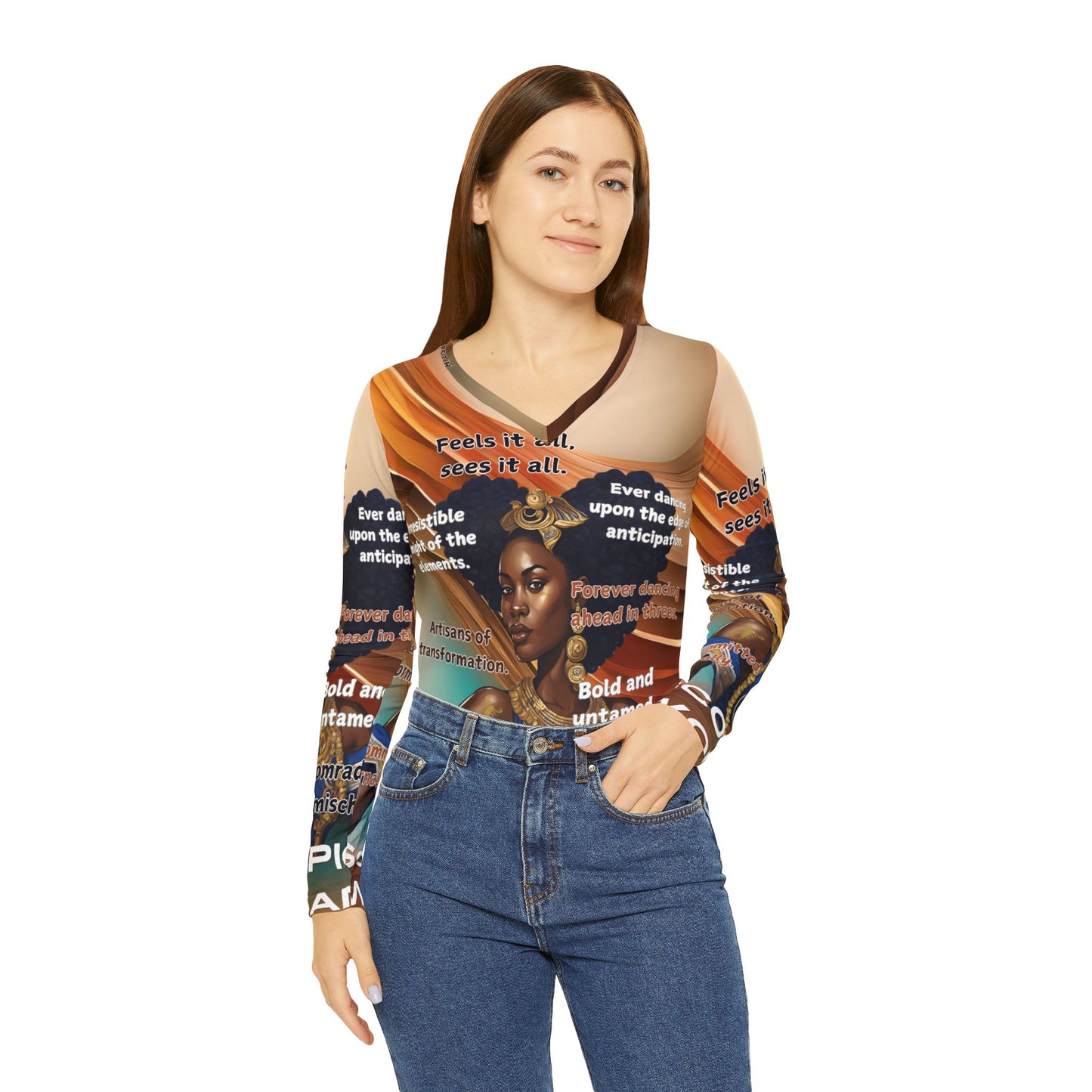 Scorpio Woman Long Sleeve Shirt