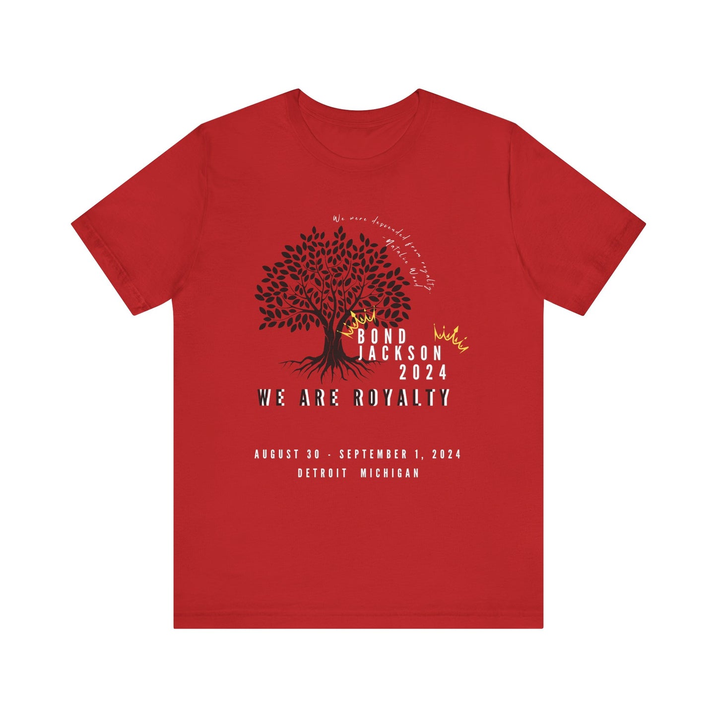 Family Reunion Unisex Jersey Short Sleeve Tee