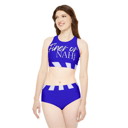 Finer or Nah Sporty Bikini Set