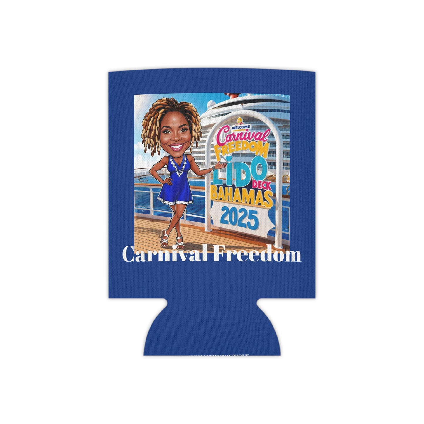 Can Cooler -  Carnival Freedom-Lido Deck Design