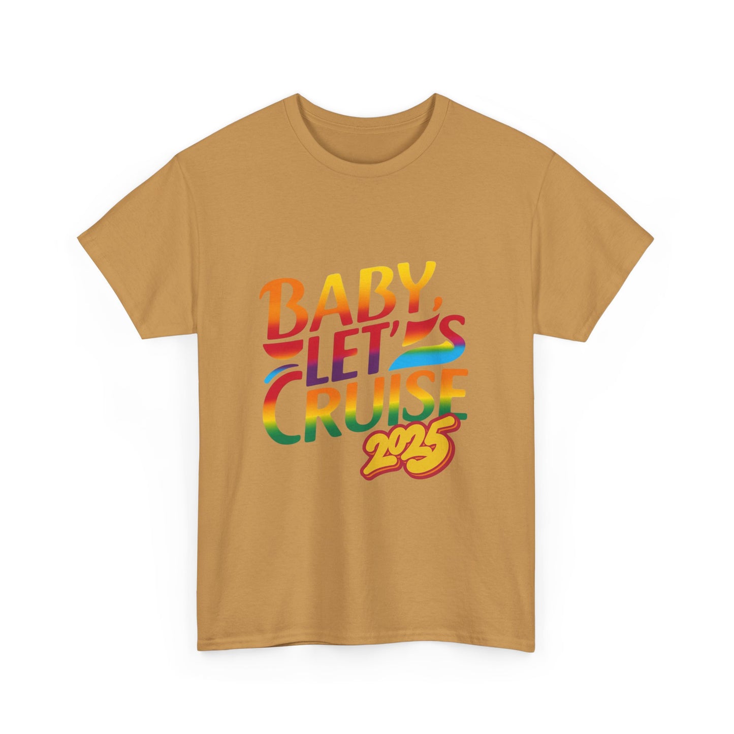 T-Shirt Baby Lets Cruise Family Friends Trip Memory Maker