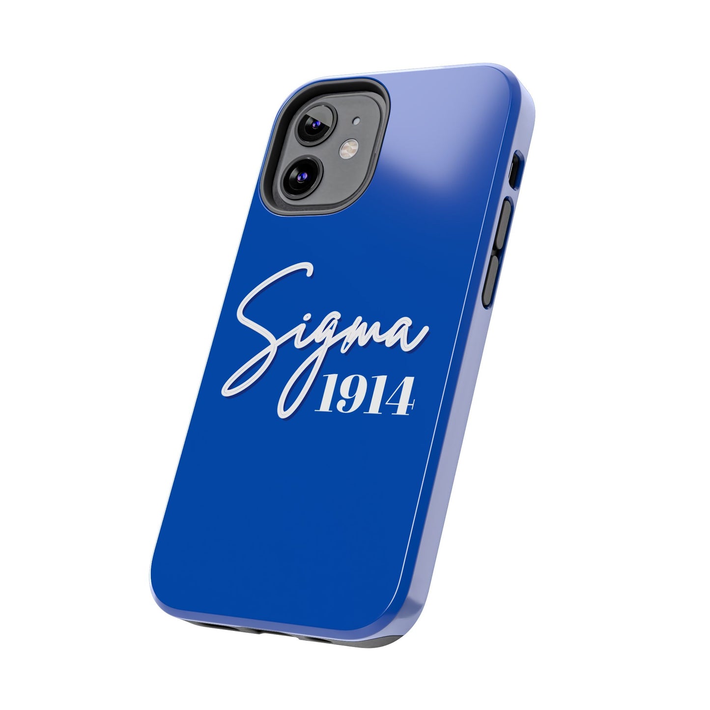 Phone Case -Sigma 1914 Fraternity White & Royal Blue