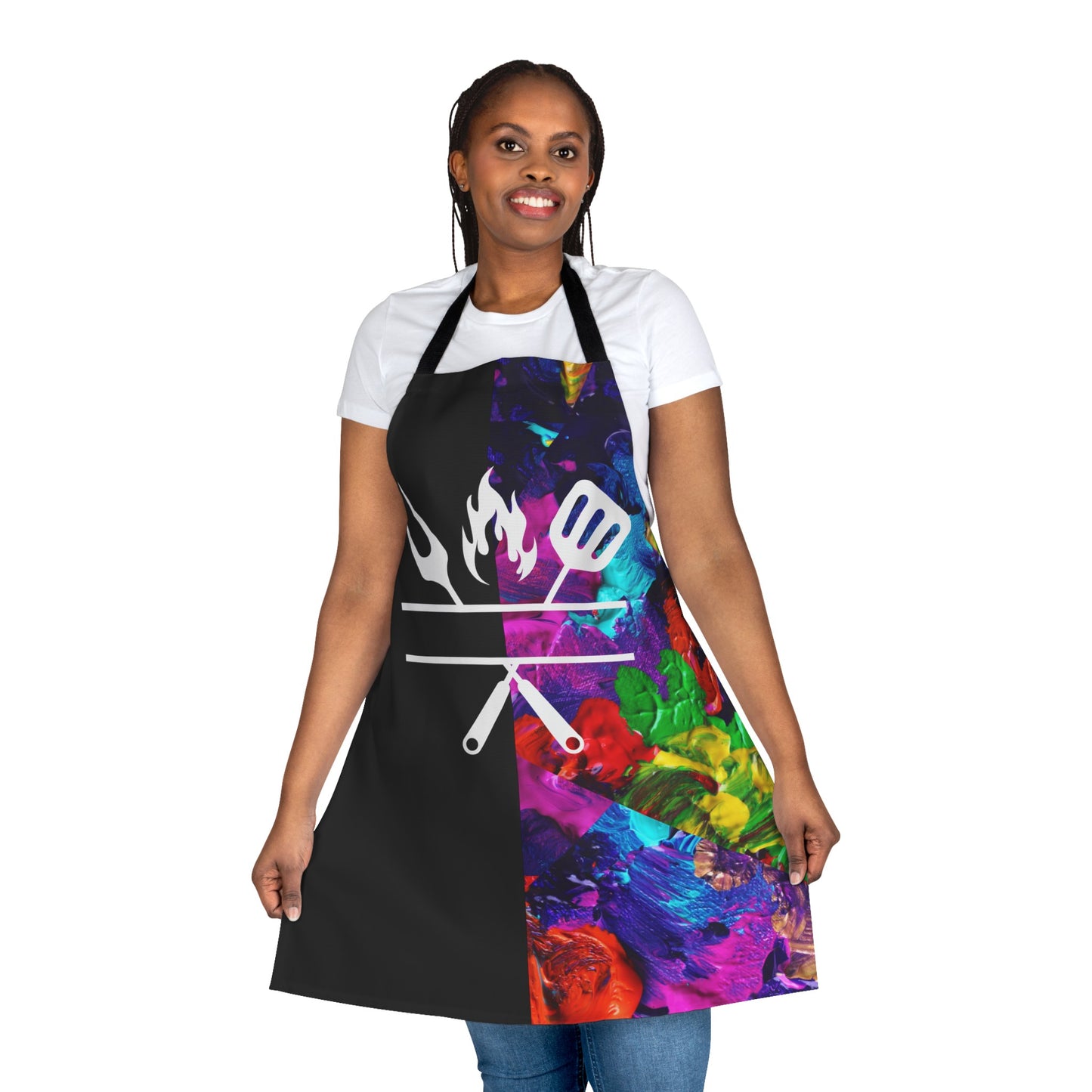 Personalization Multi Grill Apron, 5-Color Straps