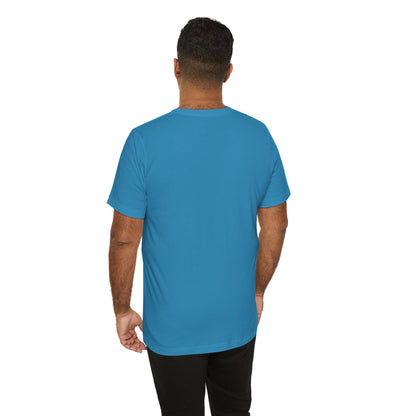 Black King Chess Tee - Unisex Jersey Short Sleeve