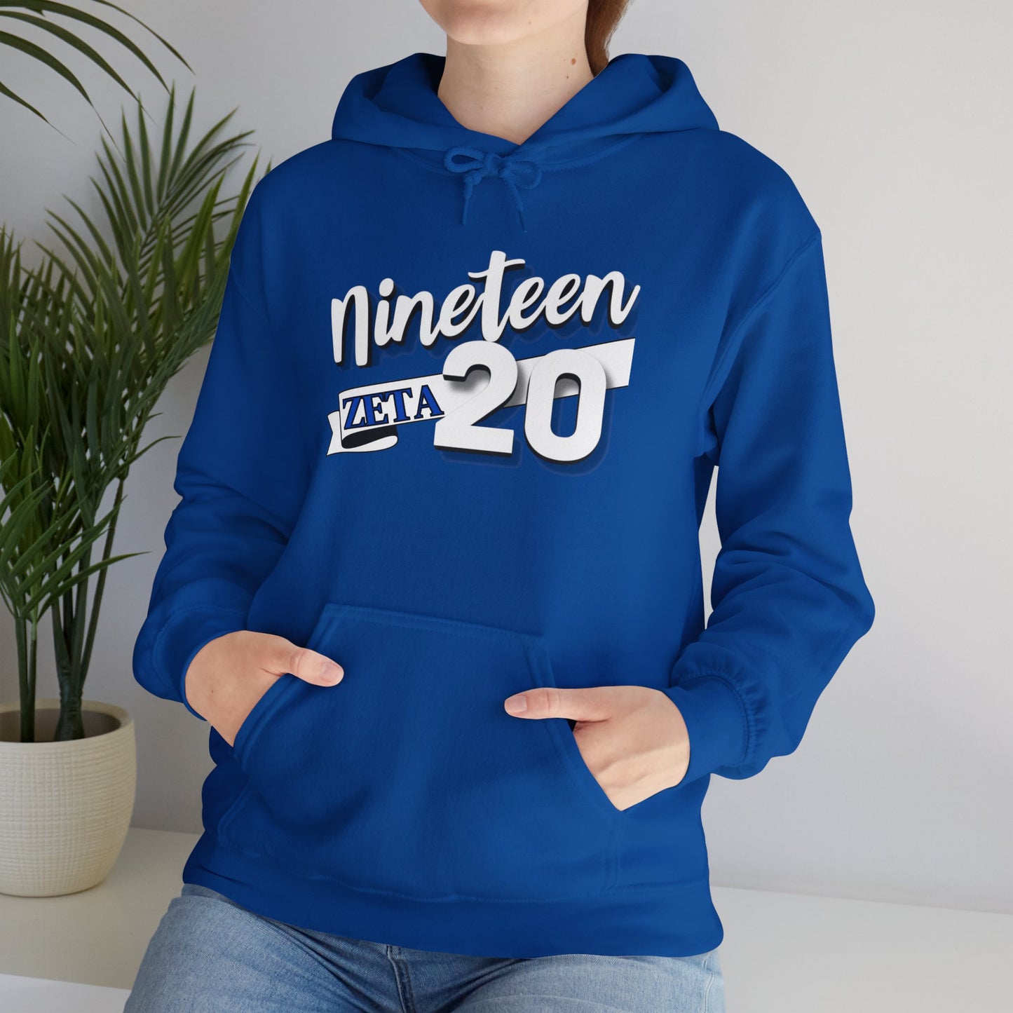Zeta Founding Year Royal Blue Hoodie -1225700