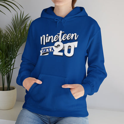 Zeta Founding Year Royal Blue Hoodie -1225700