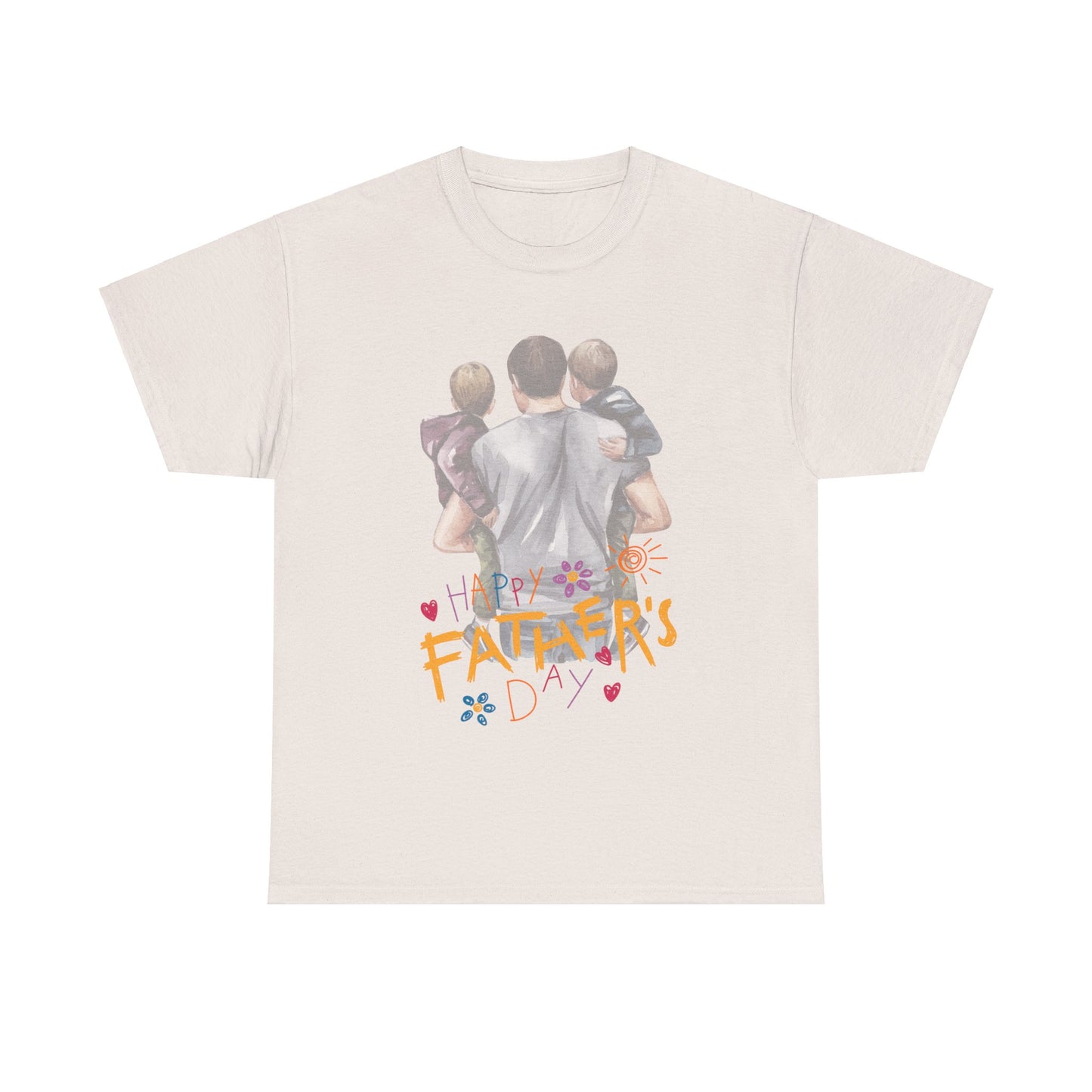 Happy Father's Day Unisex Heavy Cotton Tee