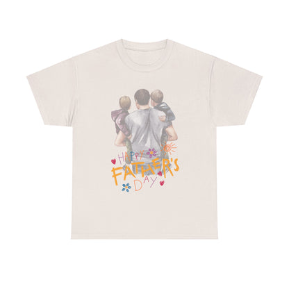 Happy Father's Day Unisex Heavy Cotton Tee