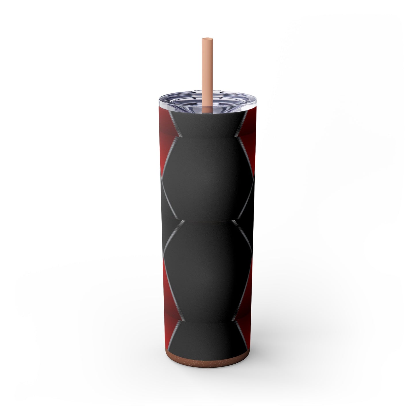 DANGER Skinny Tumbler with Straw, 20oz