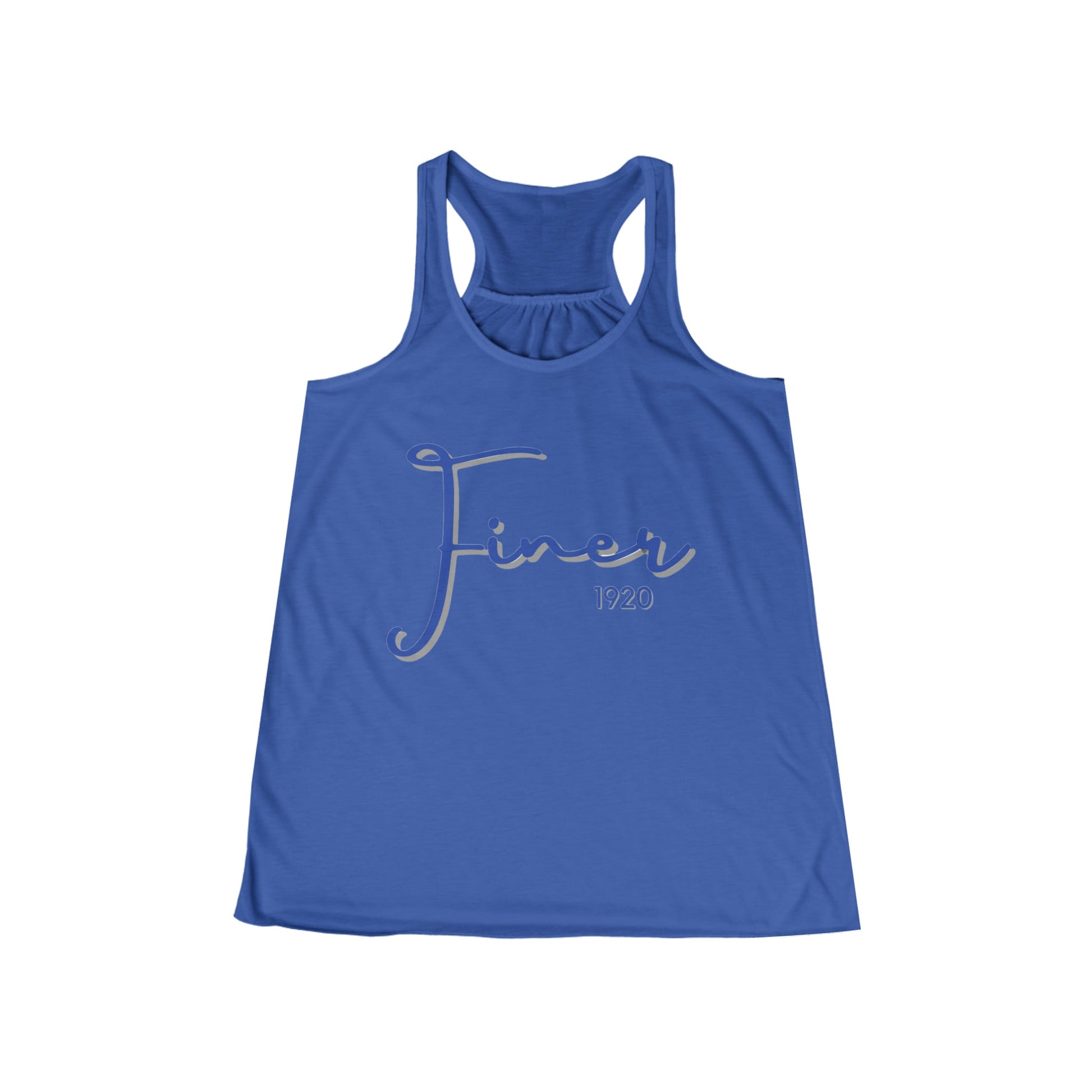 Finer 1920 Women's Flowy Racerback Tank-VMA Specialties Boutique