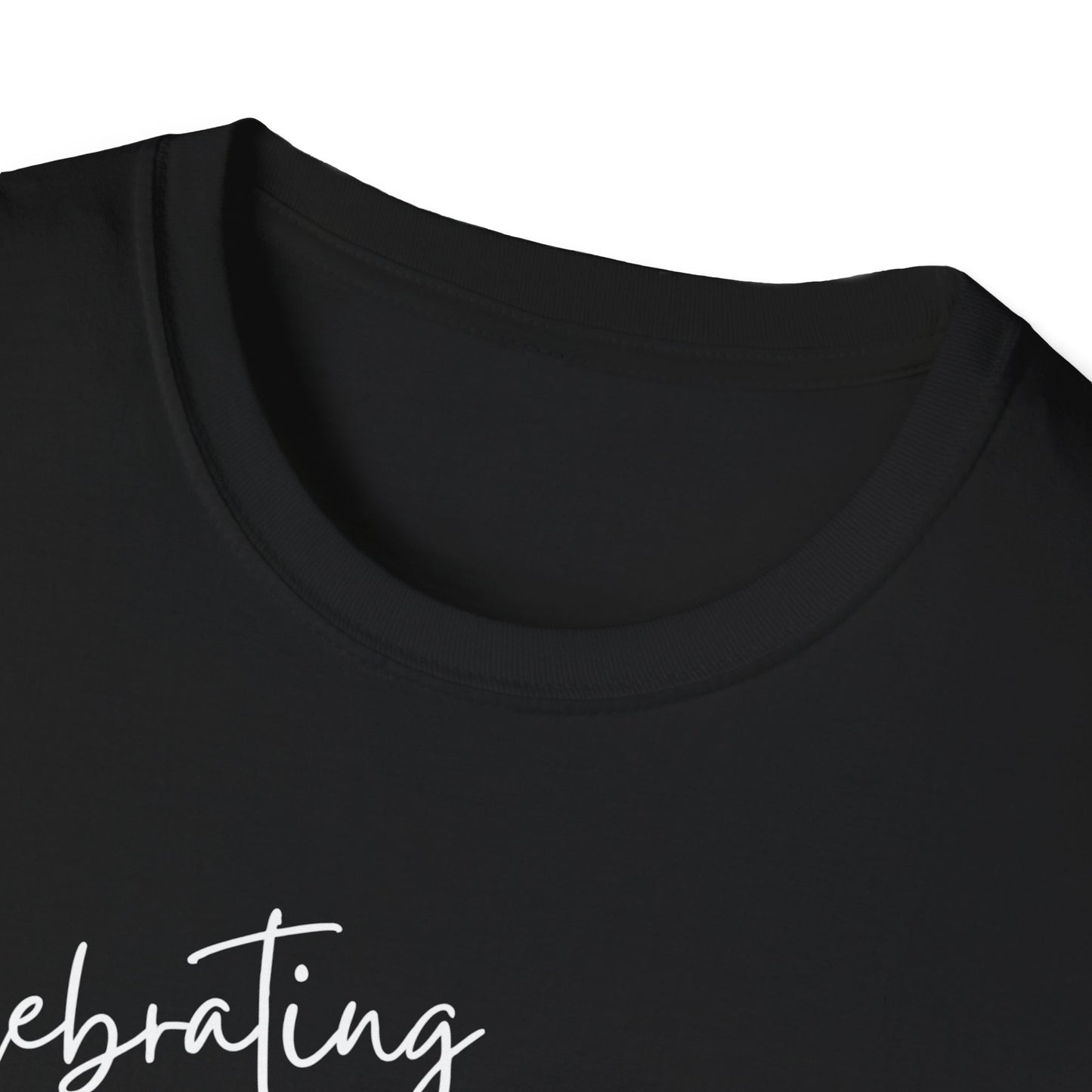Blackity Black Unisex Softstyle T-Shirt