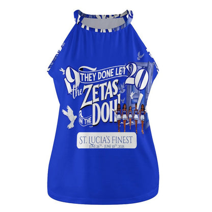 They Done Let the Zetas In the Doh Women's Round-Neck Vest