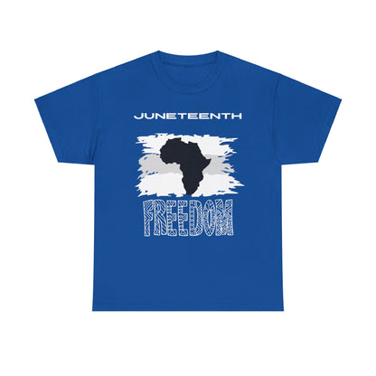 Juneteenth Zeta Inspired Heavy Cotton Tee