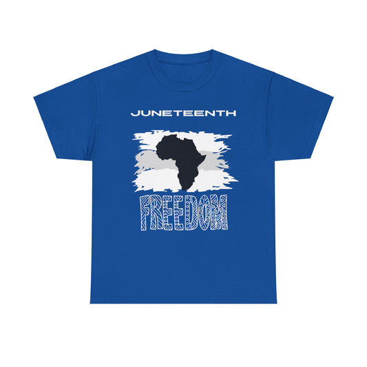 Juneteenth Zeta Inspired Heavy Cotton Tee