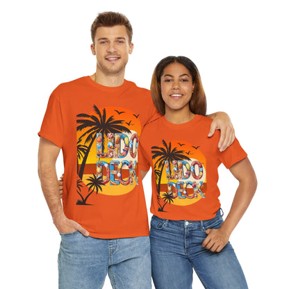 Lido Deck Unisex Tee - Cruise Ship Beach Poolside Vacation Shirt