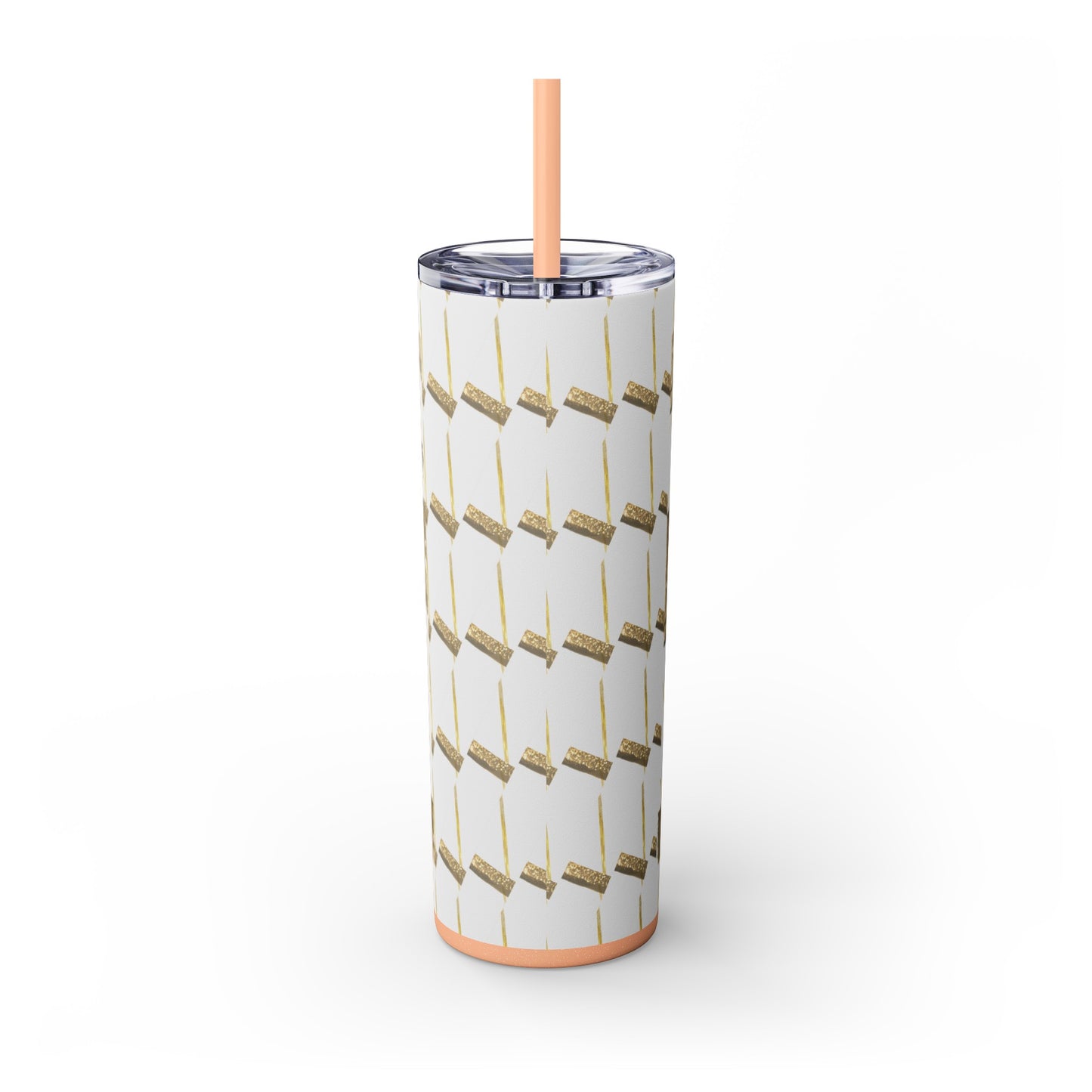 "Will you be my Bridesmaid?" Skinny Tumbler with Straw, 20oz