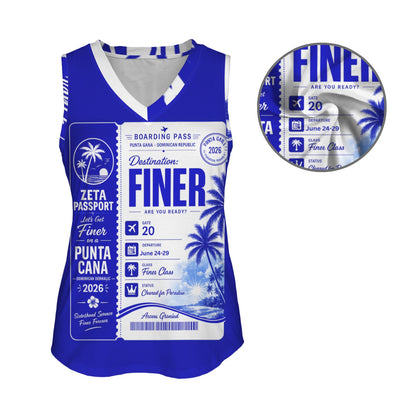 Destination: FINER Sleeveless Tank – Punta Cana 2026 Edition