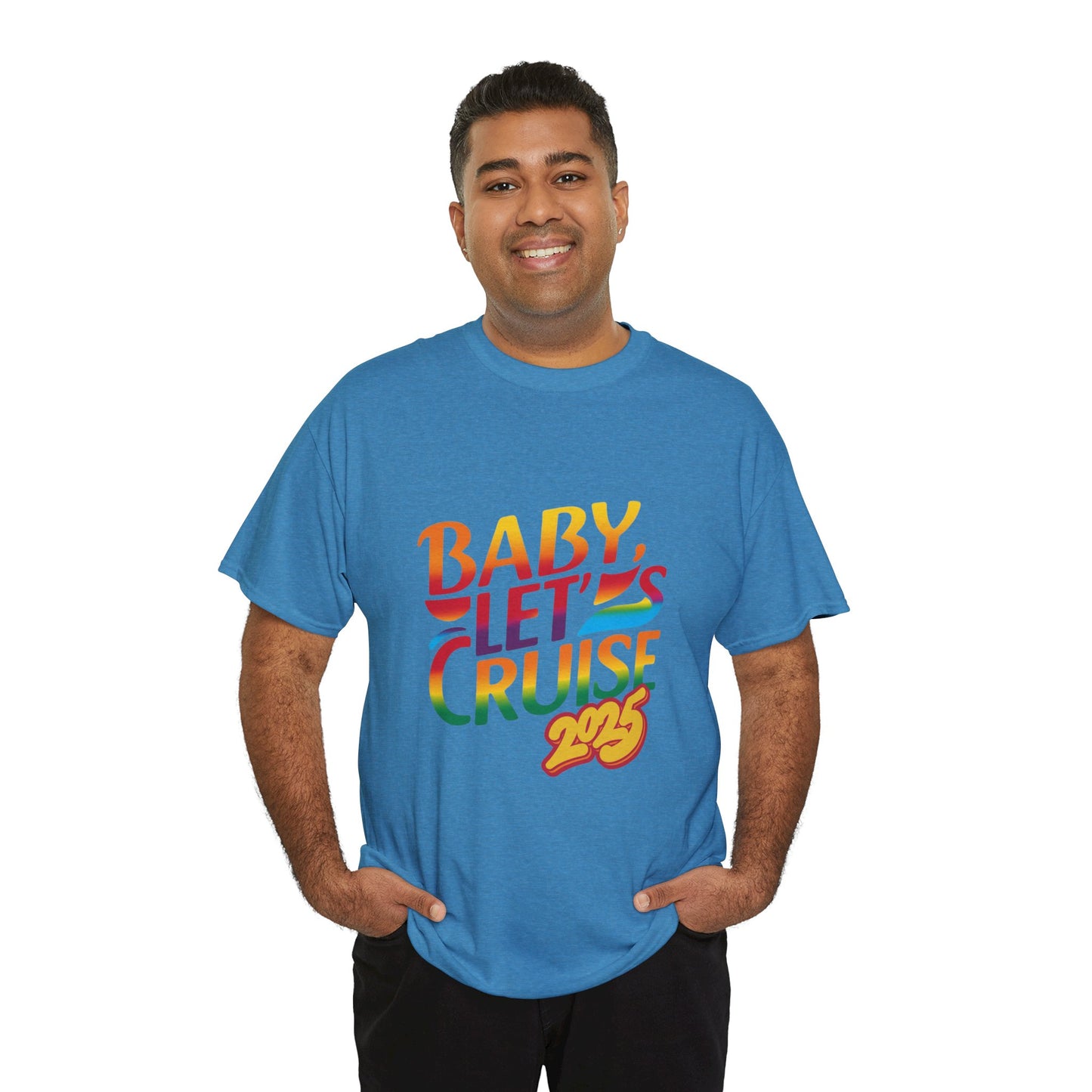 T-Shirt Baby Lets Cruise Family Friends Trip Memory Maker