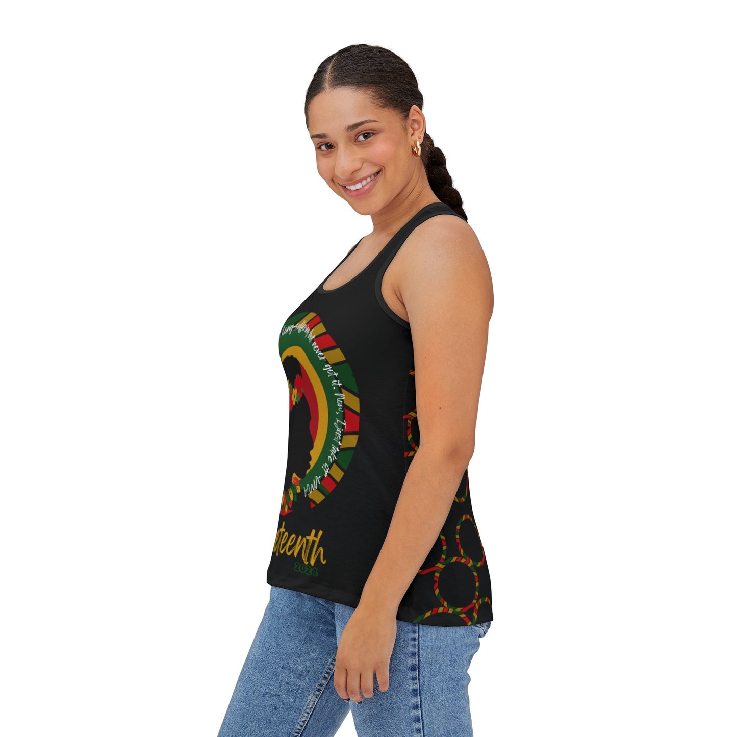Juneteenth Free•Ish Women's Tank Top