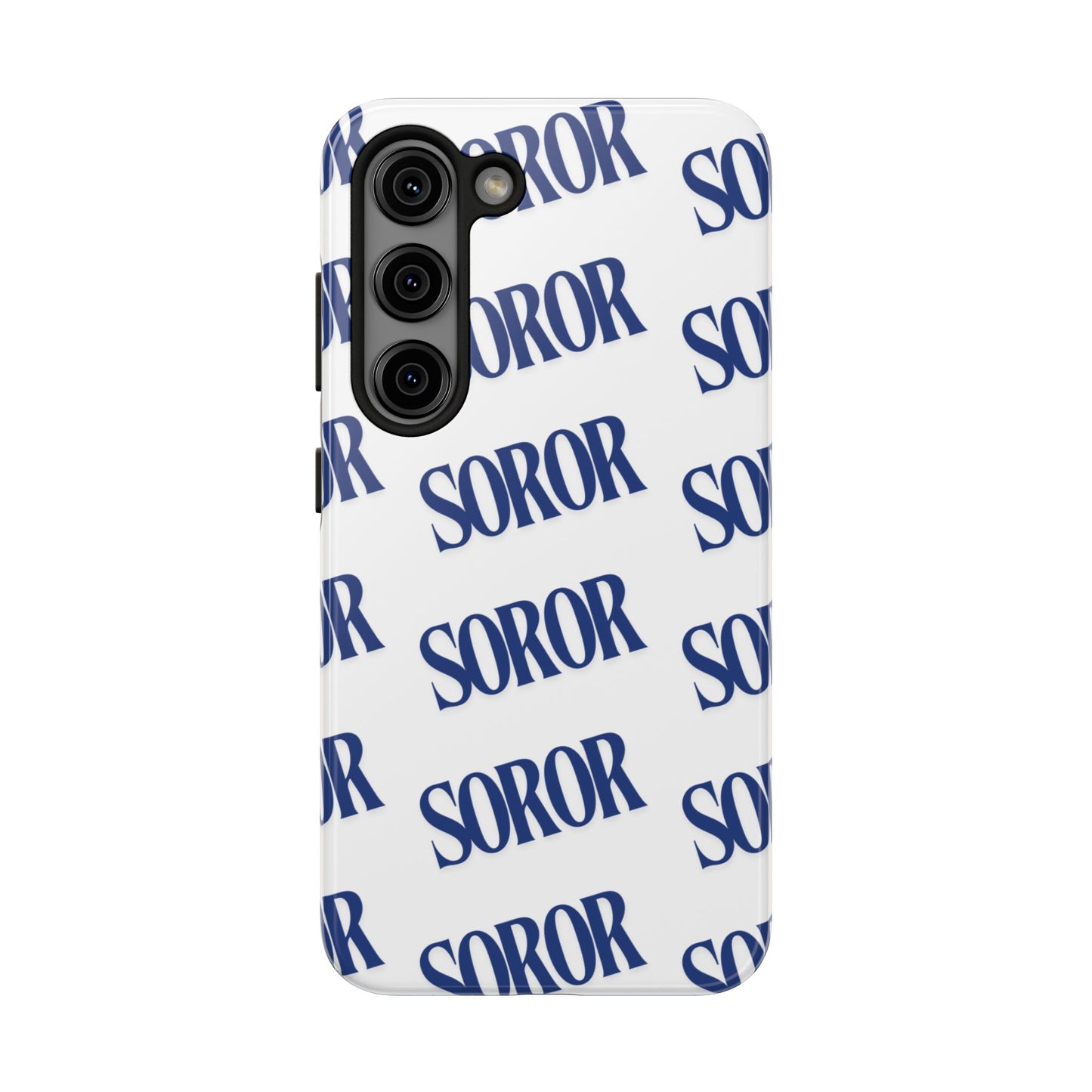 Phone Case - Soror White & Royal Blue