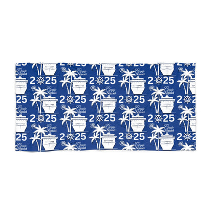Cruise Squad 2025 Beach Towel