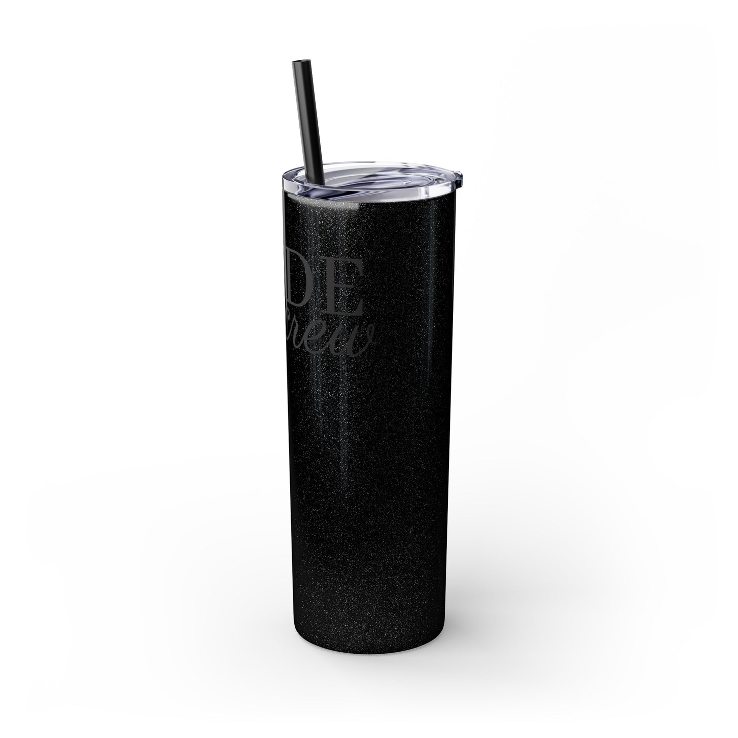 Bride Crew Skinny Tumbler with Straw, 20oz