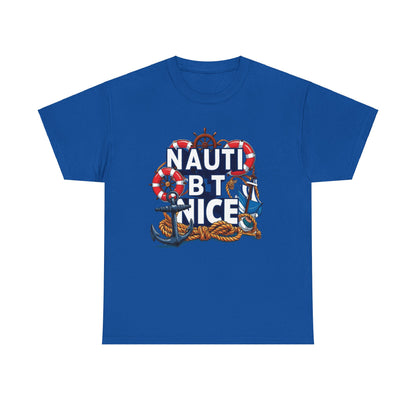 Nautical Unisex Tee - NAUTI BUT NICE Design