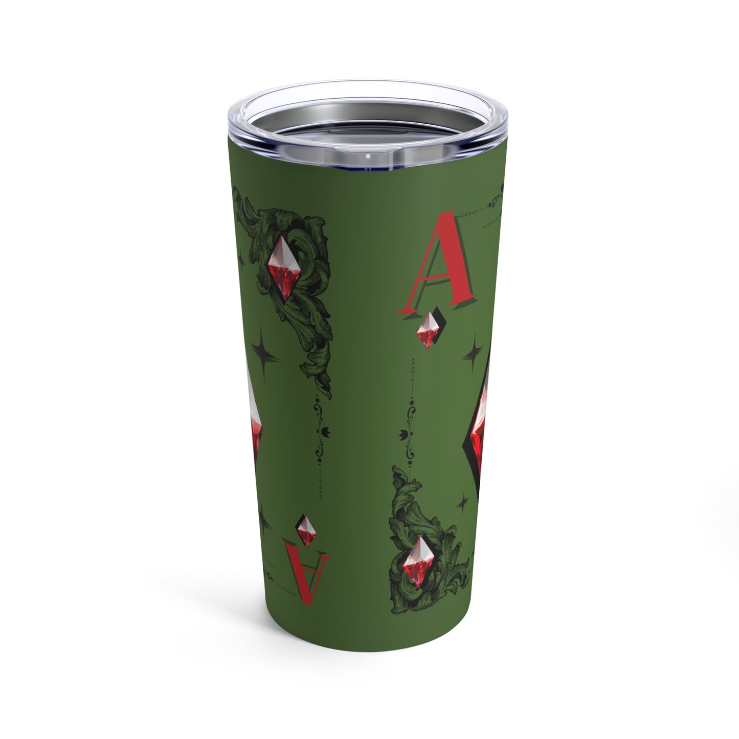 Ace of Diamond (Green)Tumbler 20oz