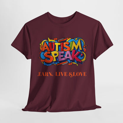 Autism Speaks Unisex Tee - Listen Learn Love