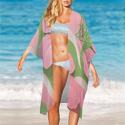 IVY Collection — Flowing Grace Long Chiffon Cover Up