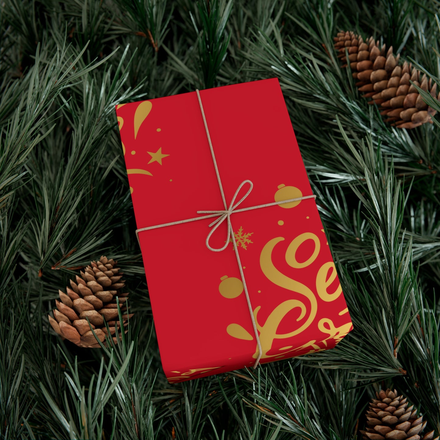 Gift Wrap-African American Inspired Season Greetings