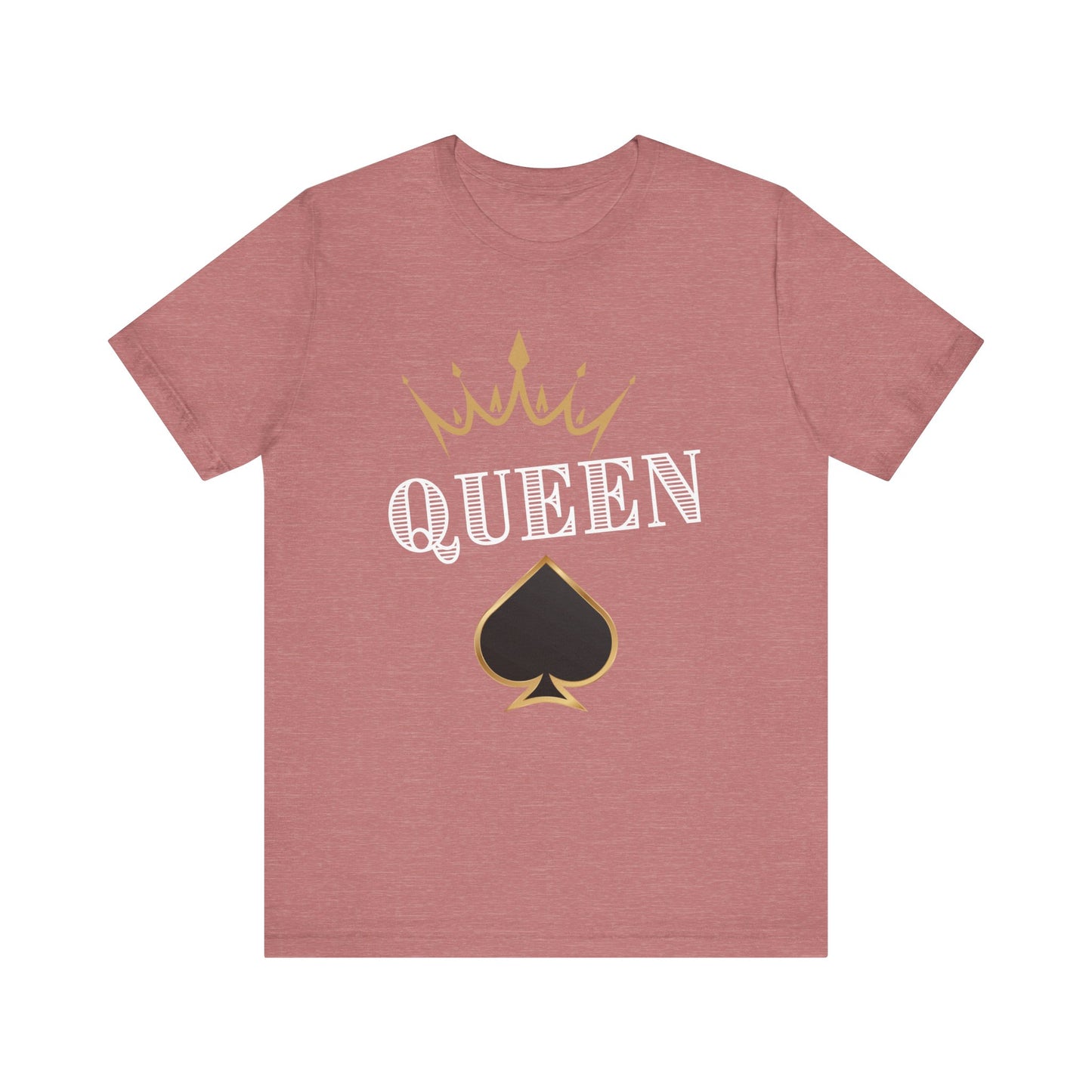 Queen Spades Tee - Unisex Jersey Short Sleeve