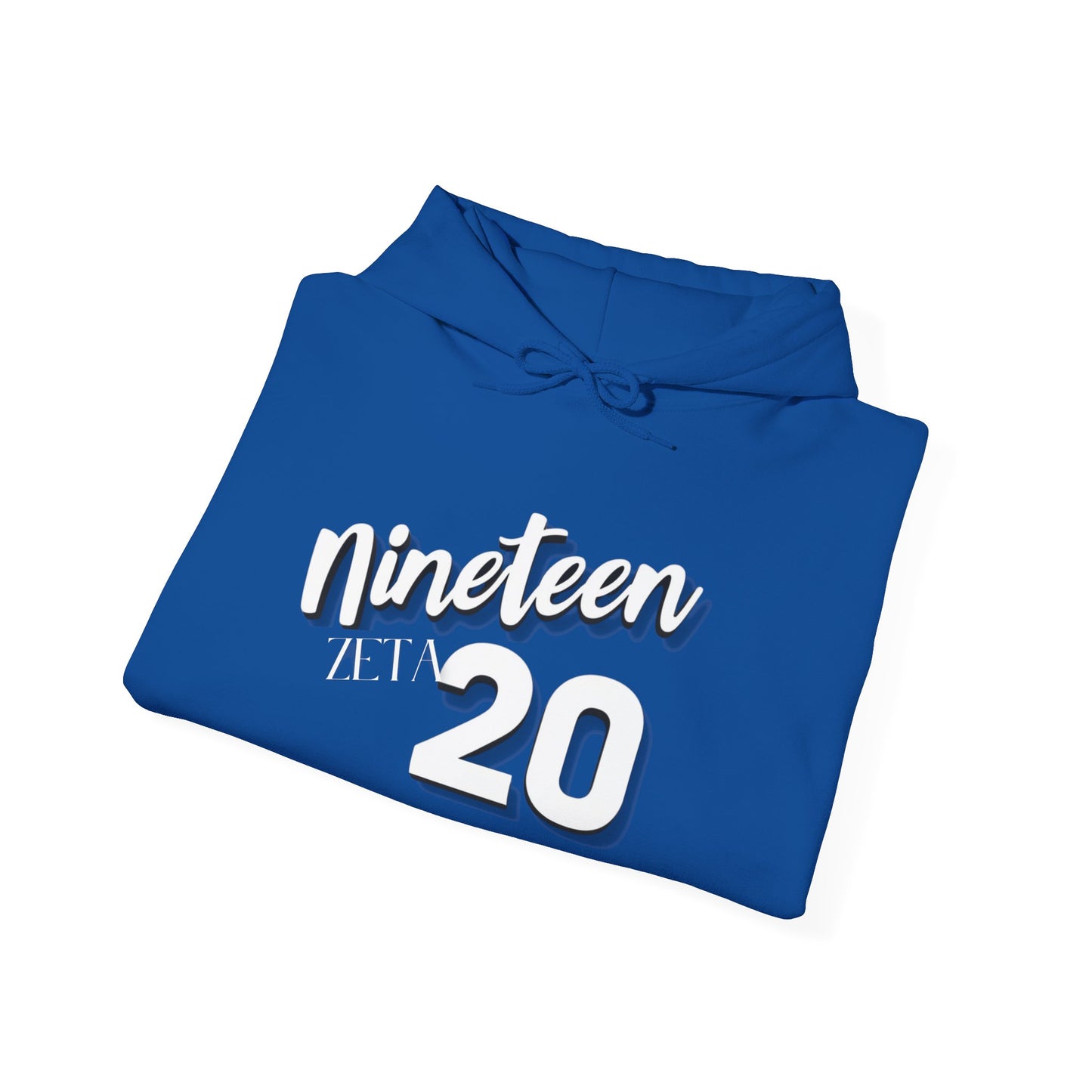 Zeta Founding Year Royal Blue Hoodie - 122025