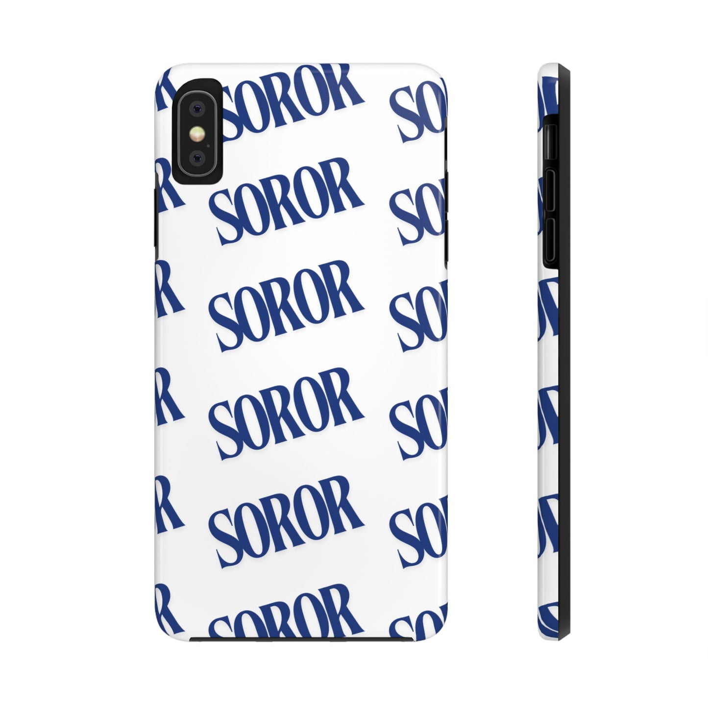 Phone Case - Soror White & Royal Blue
