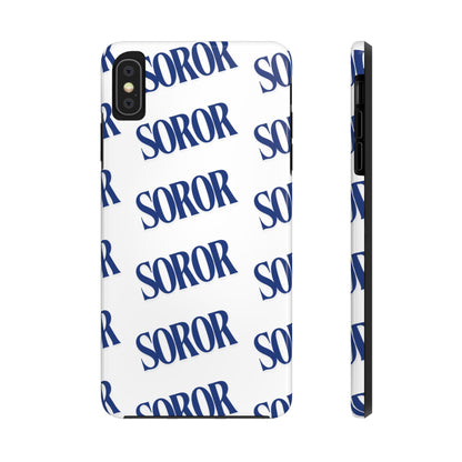Phone Case - Soror White & Royal Blue