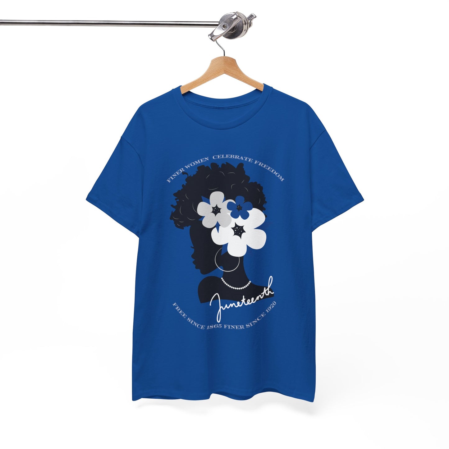 Finer Women Celebrate Freedom Heavy Cotton Tee