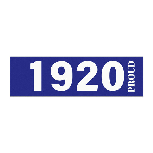 1920 Proud - Sorority Inspired Car Magnets