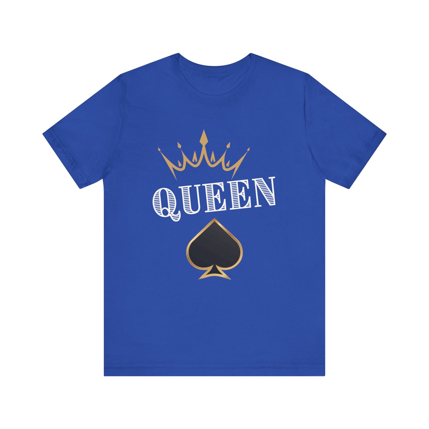 Queen Spades Tee - Unisex Jersey Short Sleeve