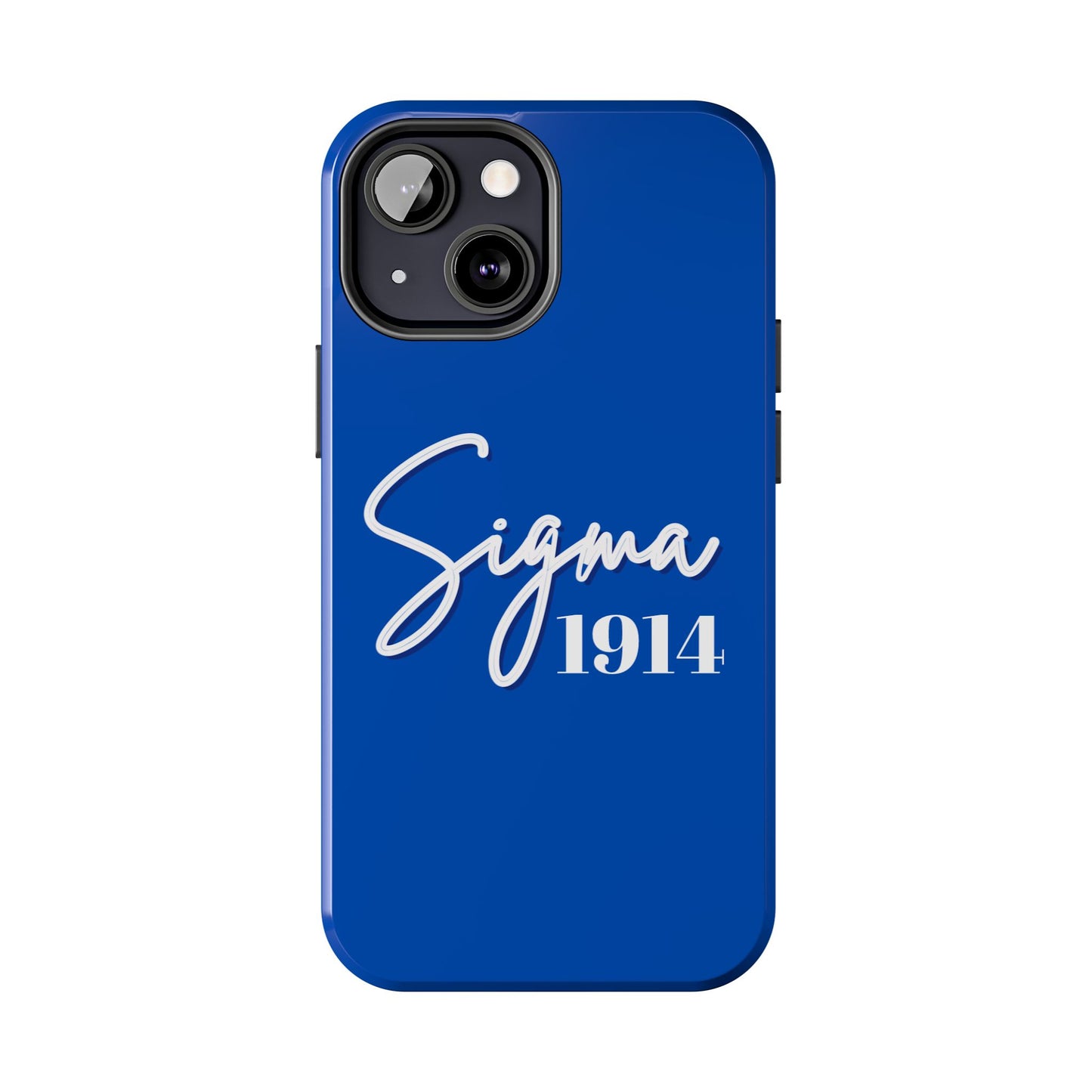 Phone Case -Sigma 1914 Fraternity White & Royal Blue