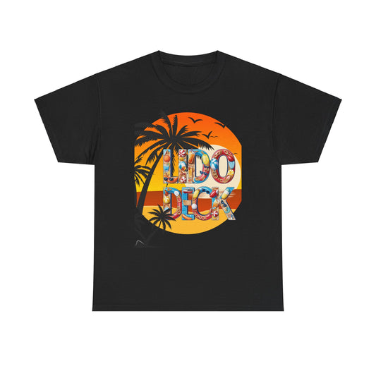 Lido Deck Unisex Tee - Cruise Ship Beach Poolside Vacation Shirt