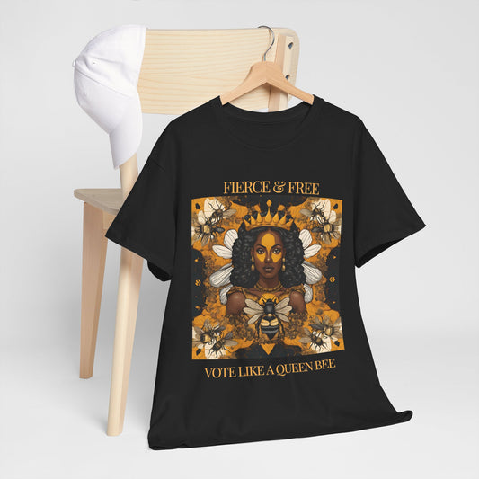 Queen Bee Vote Heavy Cotton Tee