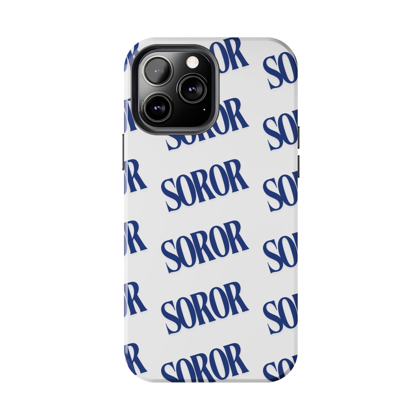 Phone Case - Soror White & Royal Blue